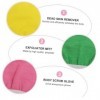 FRCOLOR Lot de 4 gants de massage pour le corps - Serviette de massage pour la peau - Pour enlever les peaux mortes - Pour fe