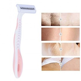 Tondeuse De Bikini De Rasoir Pour Femmes De 4 Pièces, Tondeuse Portative De Ligne De Bikini De Rasoir De Beauté De Type T Ton