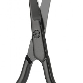 Ciseaux à Poils du Visage, Tondeuse De Manucure En Acier Inoxydable Polyvalente, Ciseaux à Poils De Nez, Pointe Arrondie, Mou