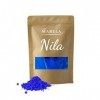 MABELA Poudre De Nila Bleu Maroc Original - Pigment Naturel Bleu Pour Les cheveux et Peau - Poudre Éclaircissante Et 100% Nat