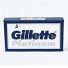 Gillette Platinum Lot de 5 lames de rasoir