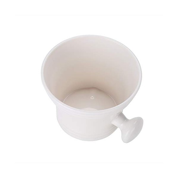 Bol de Rasage pour Hommes, Bol de Savon de Rasage en Plastique, Bol de Crème de Savon de Rasage en Mousse, Petite Taille et L