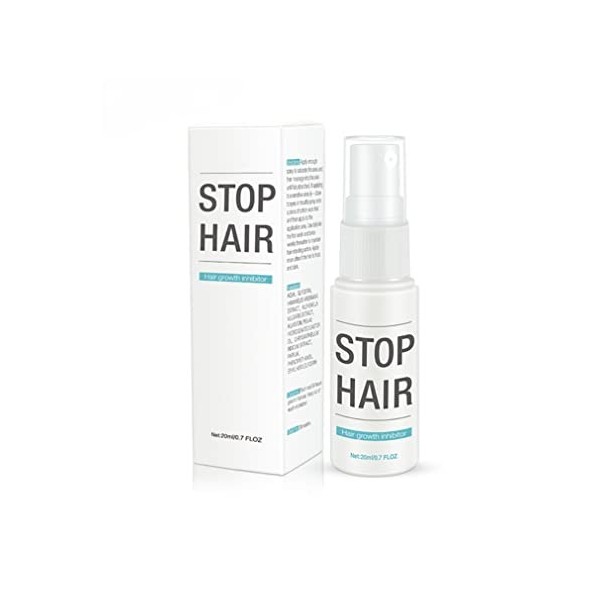 Stop Hair Growth Fluid, Inhibiteur Dépilation, Pour Le Visage, Les Bras, Les Jambes, Les Aisselles, Rend Votre Peau Lisse Po