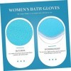 minkissy 2 Pièces Gants De Bain Gant De Toilette Exfoliant Serviettes De Bain Gants De Luffa Mitaines Exfoliantes Éponges De 