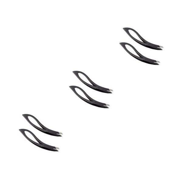 minkissy 2 Pièces Pince À Sourcils Pince À Épiler En Acier Inoxydable Outil DÉpilation Pince À Épiler Pour Hommes Pince À Ép