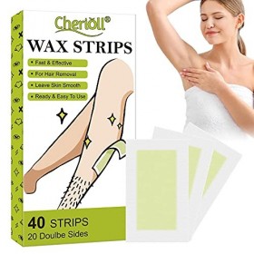 100 bandes de mollerons pour epilation,cartouches de cire,bandes de cires.