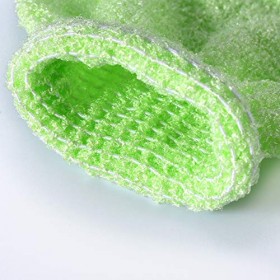 Schneespitze 5 paires Gants Exfoliants,Gants de bain Exfoliant,Gants Exfoliants de Double Face,Douche Bain Gants pour enfants