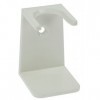 Porte-blaireau plastique blanc Hauteur 7,5 cm