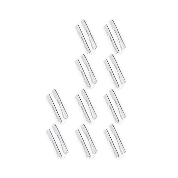 Électrodes Tens 1x6cm, 20 Pièces/sac, Conductrices et Adhésives, Courant Stable, Hypoallergénique, Aspect Fin