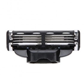 Recharges de lame de rasoir à capteur élastique 16 pièces, lame de rasoir manuelle, 3 couches pour hommes salon professionnel