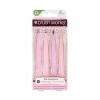 Brushworks 52 56 369 Lot de 4 pinces à épiler Rose Taille unique