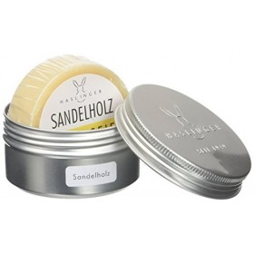 HASLINGER Savon à raser au Bois de Santal avec étui en Aluminium 60 g