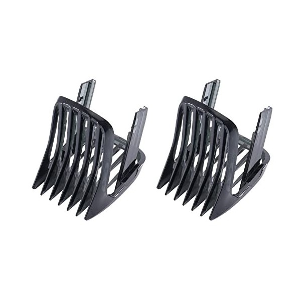 Jepsen 2X pour Tondeuse à Cheveux HC3400 HC3410 HC3420 HC3422 HC3426 HC5410 HC5440 HC5447 eigne de Fixation Noir