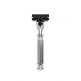 Monsieur BARBIER Rasoir Manuel Homme Manche Traditionnel CHALLENGER en Résine