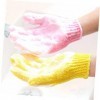 FRCOLOR 2 gants dexfoliation coréen Gant de bain Serviette de bain Boue Frotter Cinq doigts Corée du Sud