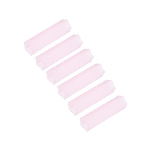 FRCOLOR 6 Pièces Pince À Épiler Protection Des Ciseaux Housses En Silicone Protecteur De Pointe De Pince À Épiler Ciseaux DA