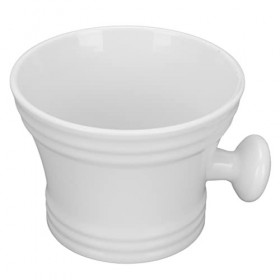 Bol à Savon de Rasage Portable, Grande capacité avec Poignée, Matériau Durable pour la Maison et les Voyages