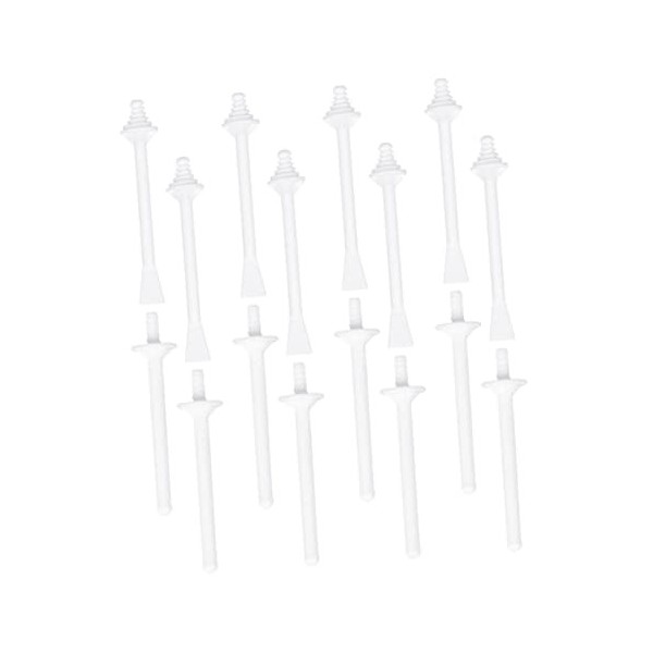 Beavorty 30 Pièces Bâtons De Cire DÉpilation Bandes DÉpilation Du Nez Applicateurs De Cire Pour Le Nez Applicateurs De Tige