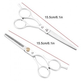 Ciseaux de coupe de cheveux Ciseaux de coupe professionnels Set Salon de coiffure Cisaillement de coiffure Hair Cut Scissor S