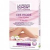 Laurence Dumont Bande de cire froide jambes