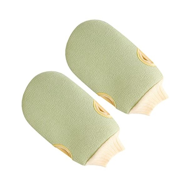 minkissy 2 Pièces Gant Exfoliant Mitaines Exfoliantes Gants De Serviette De Bain Mitaines De Douche Universelles Épurateur De