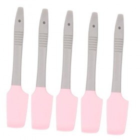 minkissy 5 Pièces Appliquer Une Spatule De Cire Spatule De Maquillage Applicateur À Lèvres En Silicone Spatule En Silicone Sp
