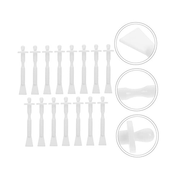 minkissy 15 Pièces De Cire Bandes DÉpilation Du Nez Applicateur De Cire De Nez Bâtons De Cire À Sourcils Bandes De Cire Pour