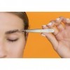 STALEKS PRO Pince à sourcils, poils incarnés, acier inoxydable Expert 10/5