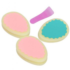 Excellent outil dépilation, coussin dépilation en éponge douce et respirant pratique, pour les lèvres des joues