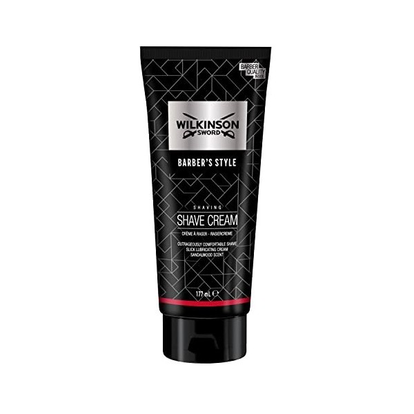 Wilkinson Sword Barbers Style Crème de rasage 177 ml