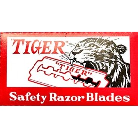 Lot de 100 lames de rasoir Tiger