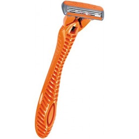 BIC 3 Hybrid Rasoir pour Homme - Blister de 1 + 6 Recharges