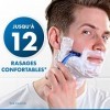 Gillette Sensor3 Comfort, Rasoirs Jetables Pour Homme, Lot De 8 Rasoirs