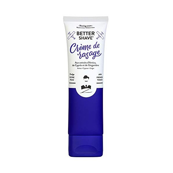 Monsieur Barbier Crème de Rasage pour Hommes Better-Shave 90ML