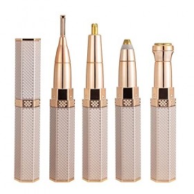 Rasoir à sourcils électrique,Épilateur facial pour femmes - Tondeuse à poils de nez, épilateur électrique 4 en 1 pour femmes,