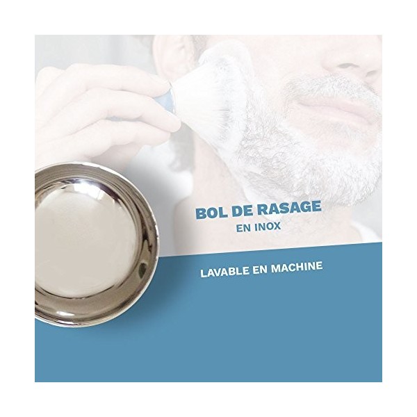 Big Moustache Bol de Rasage en Inox