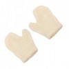 FRCOLOR 2 Pièces Gants De Bain En Sisal Laveur De Bain Pour Le Nettoyage Du Corps Laveur Serviettes Pour Le Corps Éponge De B