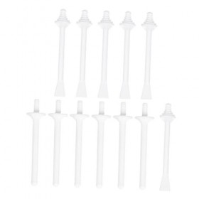 FOMIYES 30 Pièces Bâtons De Cire DÉpilation Bâtons De Poils De Nez Nettoyage Des Narines De Tige De Cire En Plastique Bandes