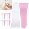 DFKEA 10 pièces de crème dépilatoire spatule bâton ménage salon masque applicateur spatule beauté outil