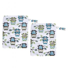 Shanrya Sac Sec Humide pour bébé, Sac Sec Humide Multifonctionnel Portable Imperméable à leau Réutilisable pour Couches en T