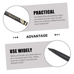 FOMIYES 6 Pièces Stylo De Remplissage De Barbe Crayon À Barbe Pour Hommes Femmes Eye-Liner Stylo Eye-Liner De Tatouage Stylo 
