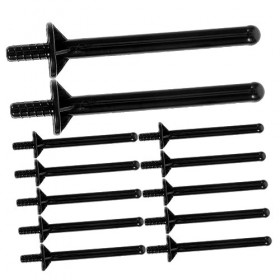 minkissy Lot de 30 bâtons de cire pour épilation du nez - Bâtons dépilation à la cire nasale en polypropylène