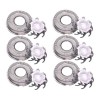 FOMIYES 3 Pièces Lame De Rasoir Tête De Rasoir Électrique Rasoir Barbe R8