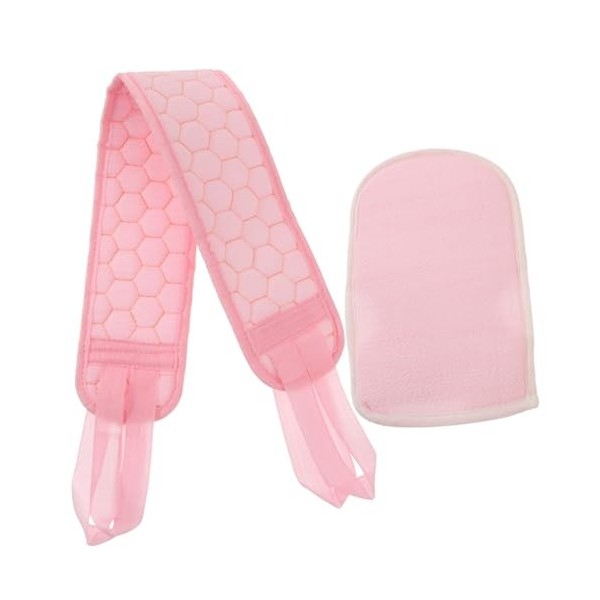 POPETPOP 2 Pièces Gants De Serviette De Bain Gant Exfoliant Douche Gants De Bain Bain Douche Éponge Exfoliante Améliorer Le B