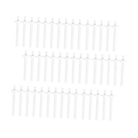 Beavorty 40 Pièces Bandes De Cire Pour Le Visage Bandes De Cire Pour LÉpilation Bâtons De Nettoyage Des Narines DÉpilation 