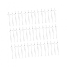 FOMIYES 40 Pièces Kit DÉpilation À La Cire Pour Les Oreilles Applicateurs De Cire Pour Le Nez Kit De Nettoyage Nasal Bandes 