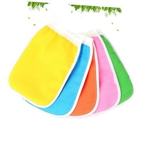 FOMIYES 5 Pièces Gant De Gommage Pour Le Corps Gant De Bain Gant De Gommage Pour Le Corps Gant De Gommage Coréen Gants Exfoli