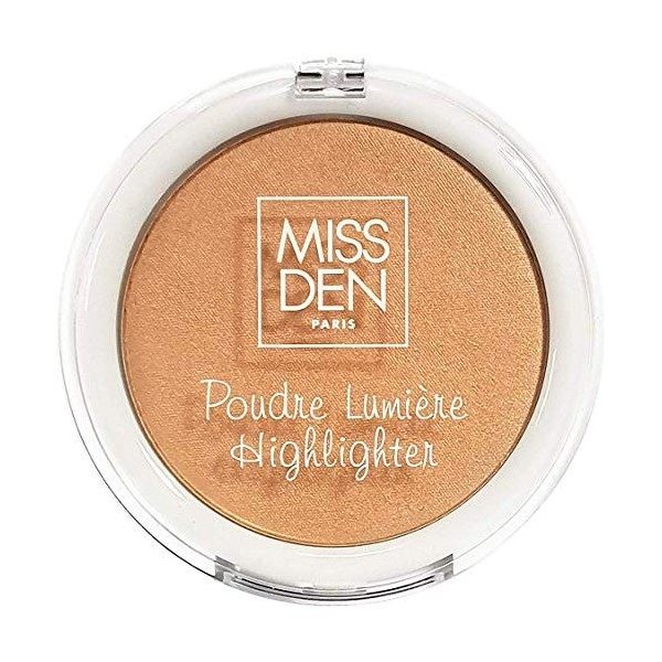 MISS DEN - Poudre Illuminatrice Correctrice Teint Parfait – Highlighter – Diminue Les Imperfections