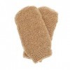 minkissy 2 Pièces Gants De Bain En Jute Serviette De Corps Gants De Gommage Outils Tissage Tissu De Bain Gant De Bain Gants D