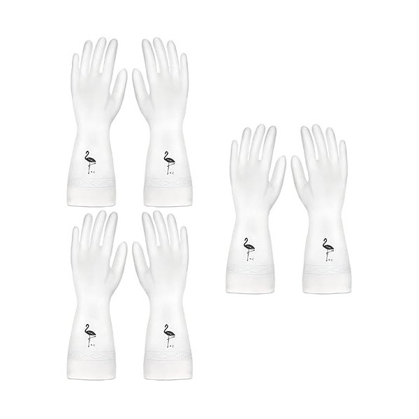 LALAFINA Gant De Nettoyage En Caoutchouc Gant De Lavage Réutilisable Mitaines Lavables Le Gant Ove Gant De Nettoyage Gants De